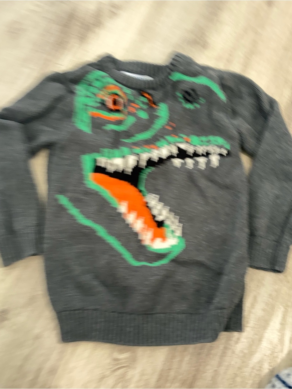 Lot of 3 boys crewneck sweaters size 5
Nordic dinosaur snowman fair isle - Picture 6 of 8